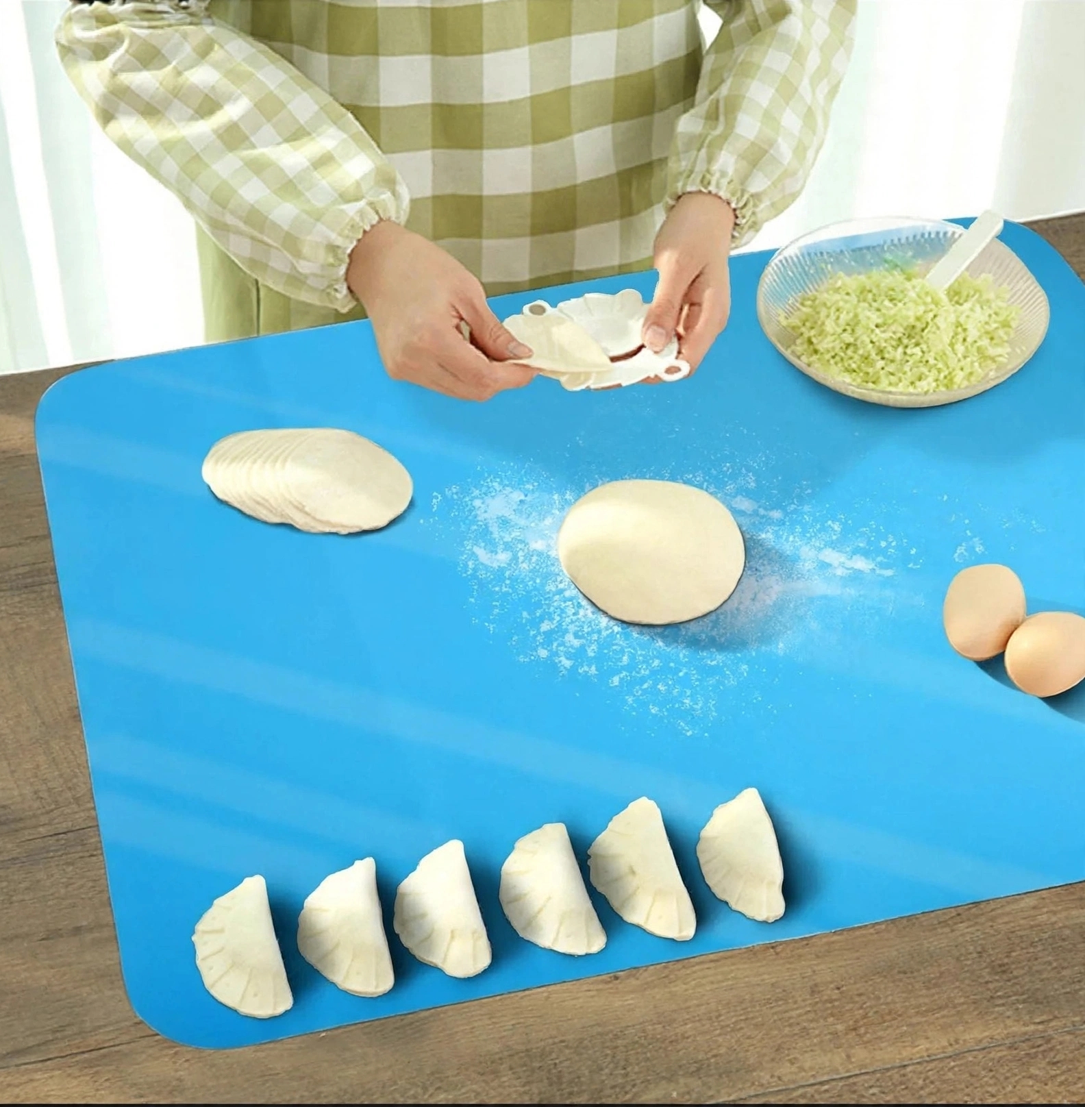 Large Silicone Roti Mat – Non-Stick Kneading Sheet - Image 4