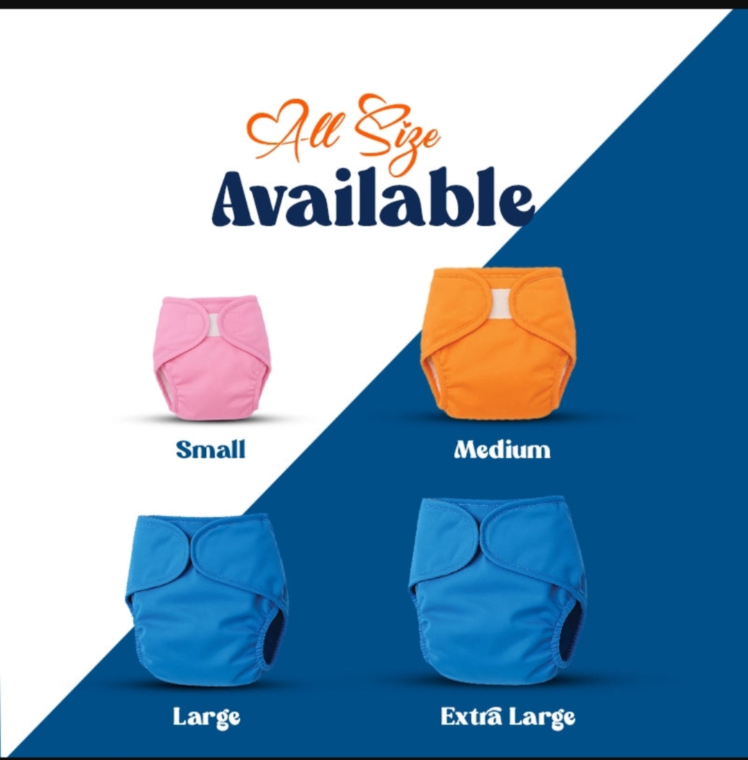 Reusable Cotton Cloth Baby Diapers - Image 6