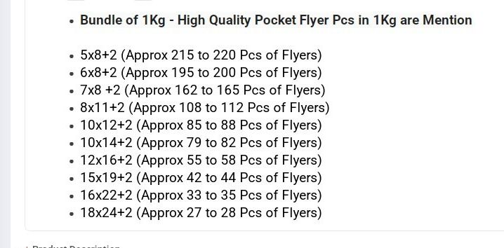 Pocket Flyers Bundle 1 Kg โ Courier Bags - Image 8
