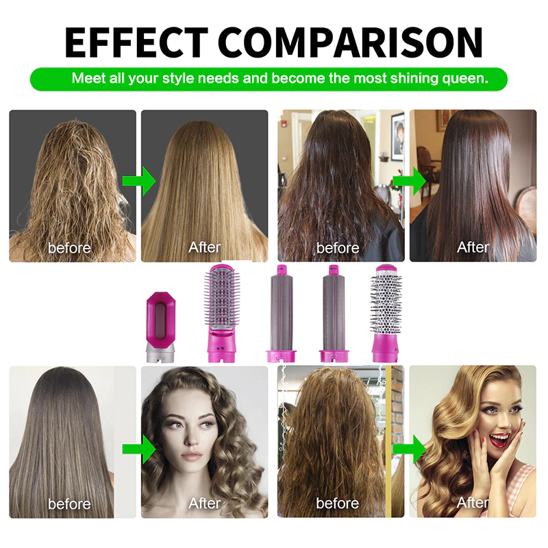 5 in 1 Hot Air Styler & Dryer Brush - Image 5