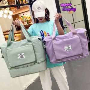 2 in 1 Folding Travel Duffel Bag – Waterproof