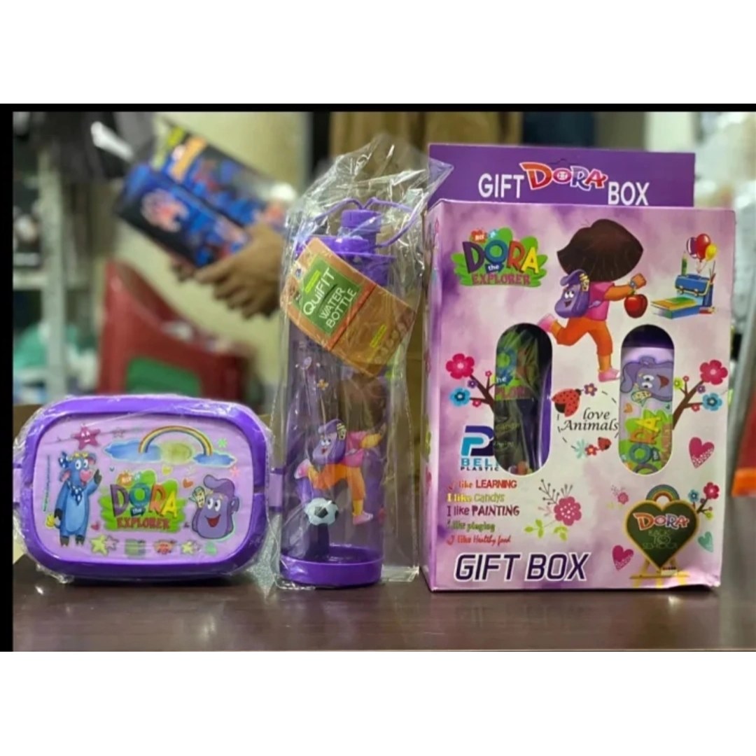 2 in 1 Water Bottle & Lunch Box Set