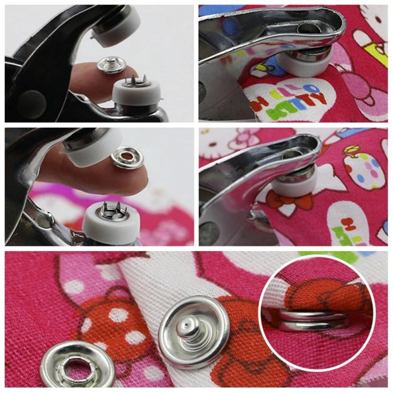 100 Snap Buttons 9.5mm – Sew-Free - Image 5
