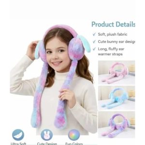Moving Bunny Ear Muffs for Kids