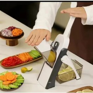 Spring Slicer – Vegetable & Fruit Cutter (5 in 1)