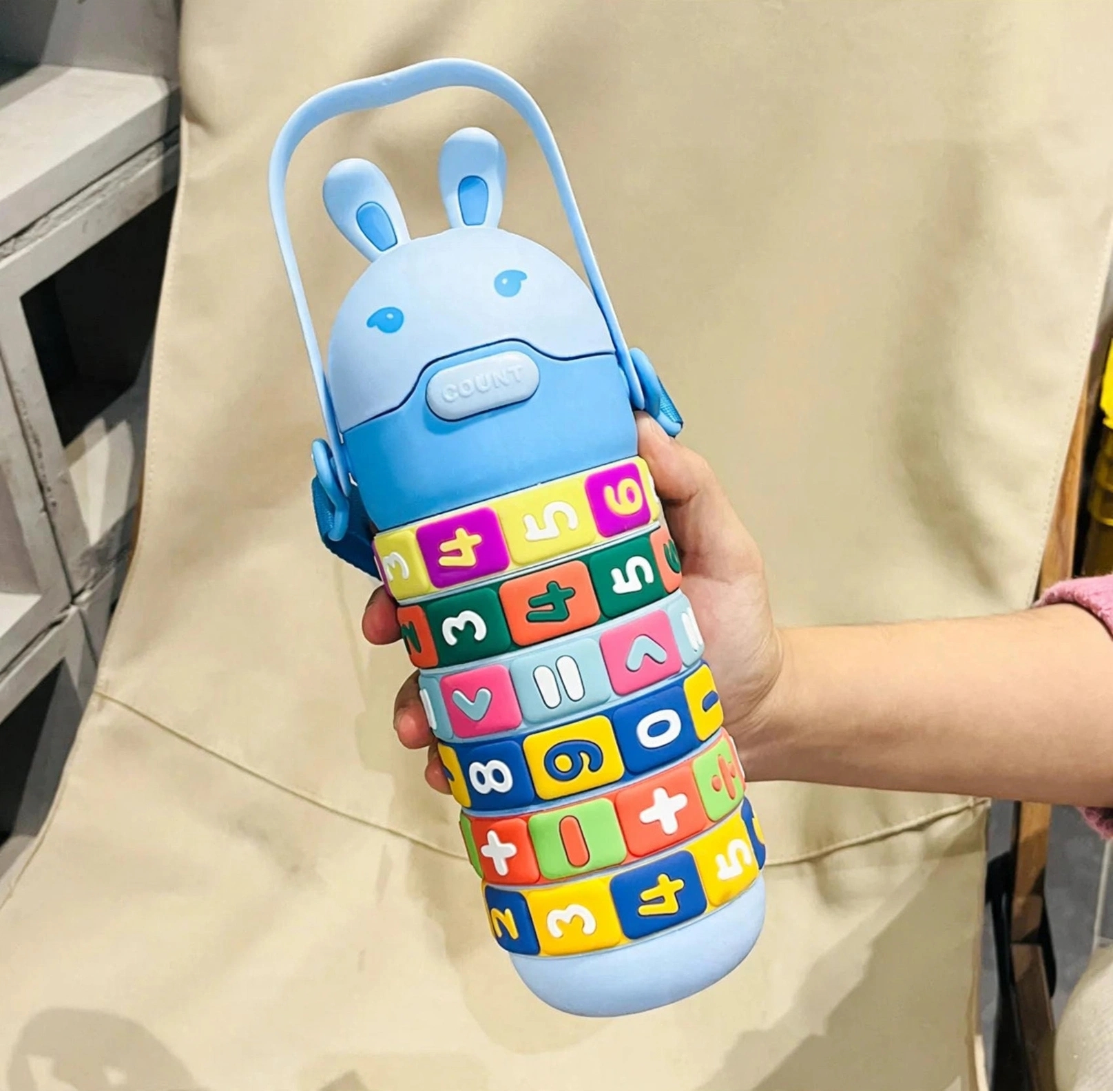 Hot & Cool Puzzle Water Bottle for Kids - Image 8