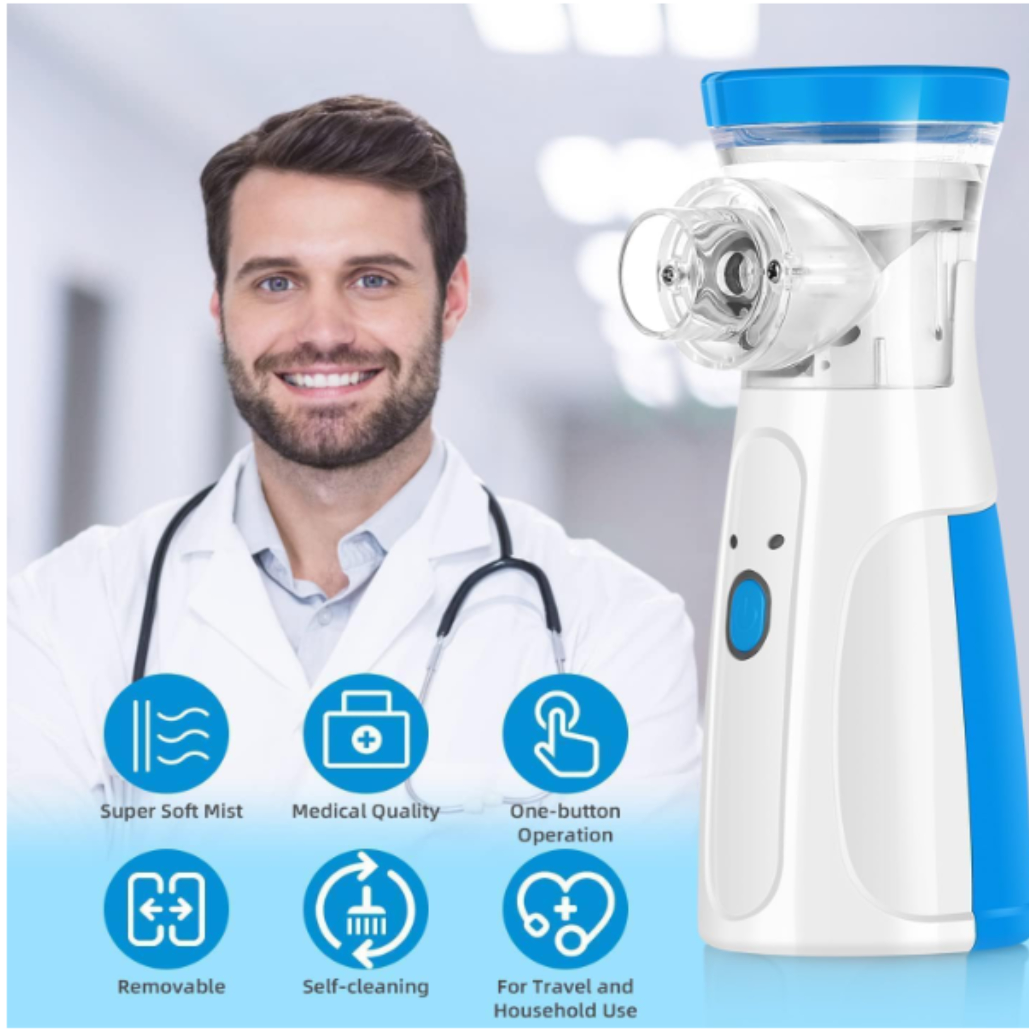 Portable Mesh Nebulizer for Kids & Adults - Image 7