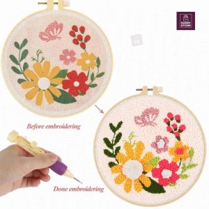 Embroidery Punch Needle Pen – DIY Craft Kit