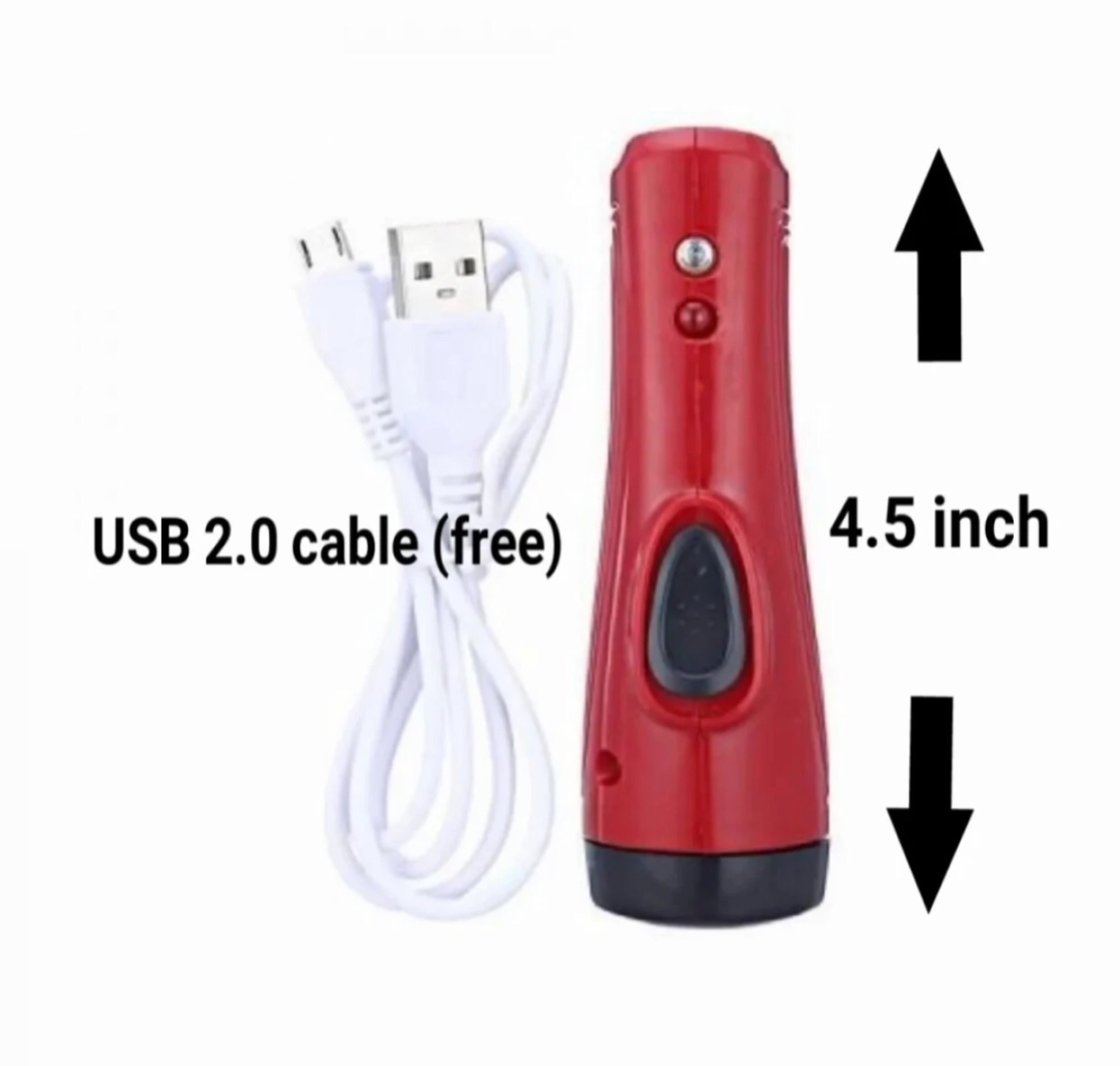SD Gold Mini Rechargeable LED Torch - Image 4