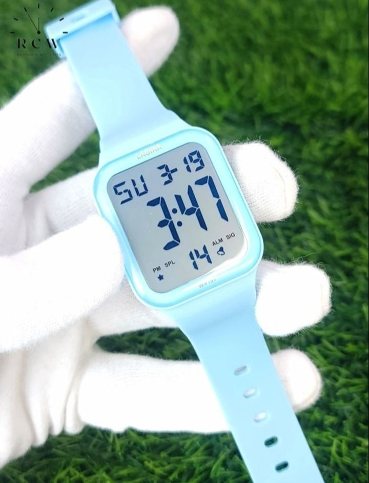 Imported Digital Sports Watch with Alarm & Date - Image 3