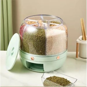 7L Rotating Grain & Rice Dispenser