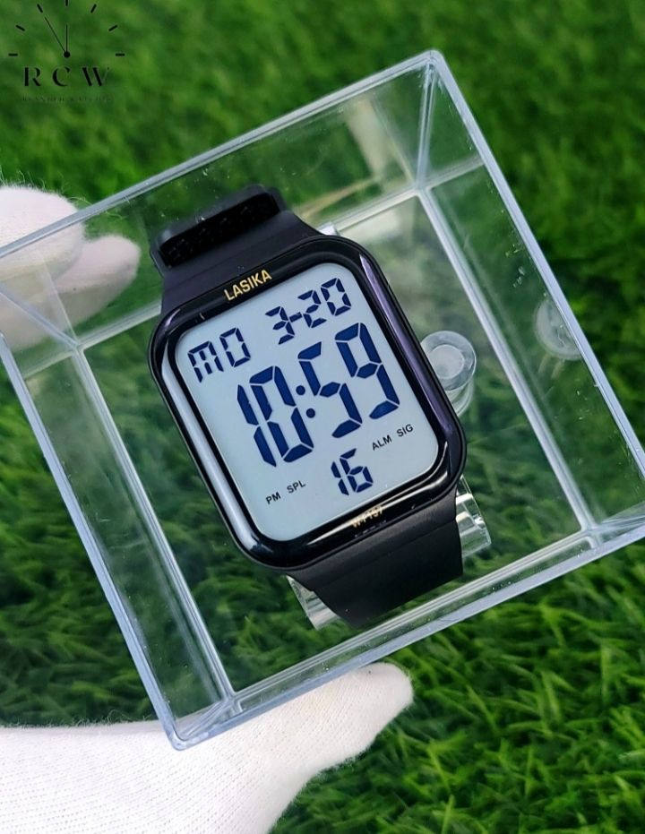 Imported Digital Sports Watch with Alarm & Date - Image 6