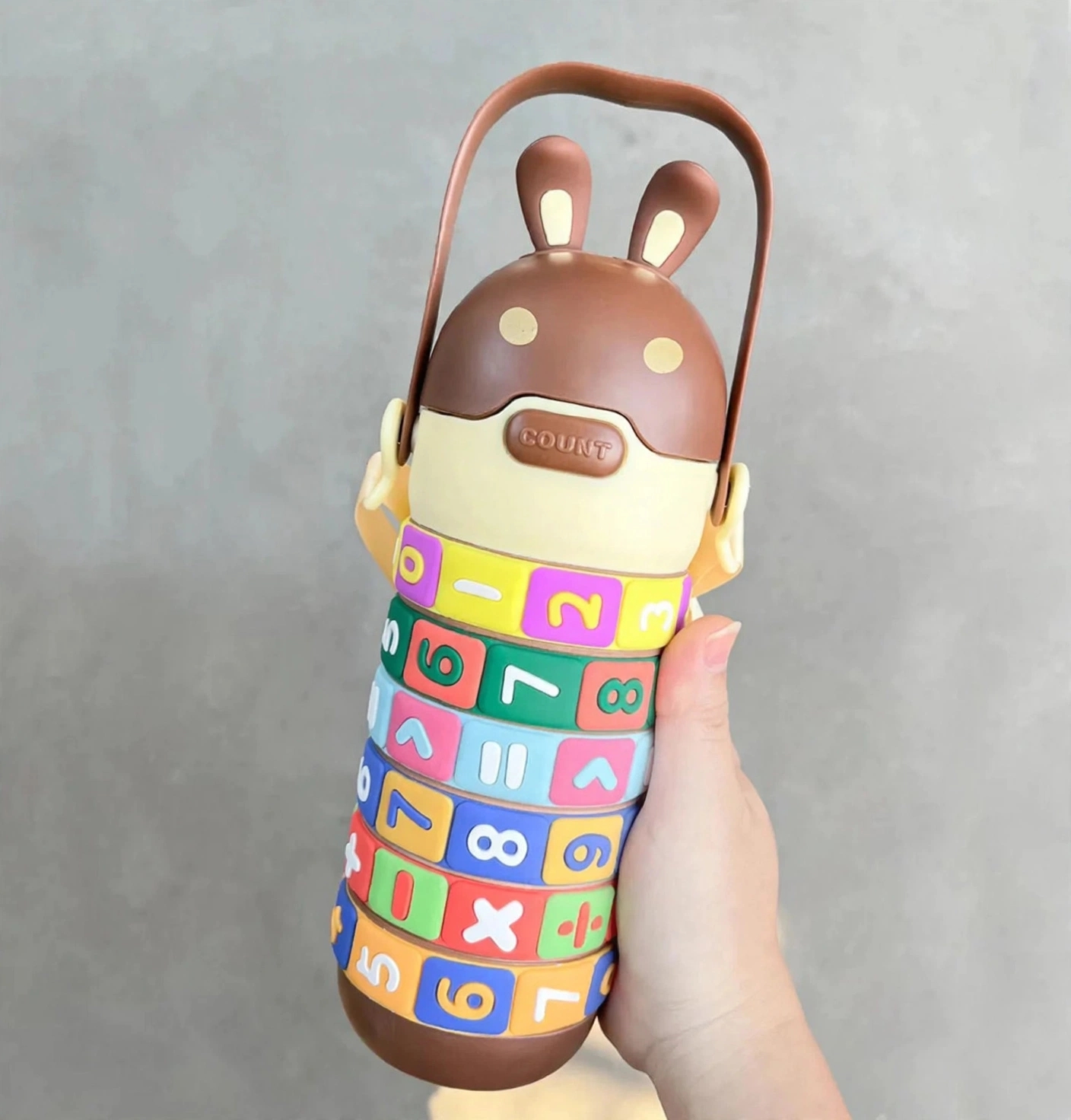 Hot & Cool Puzzle Water Bottle for Kids - Image 9