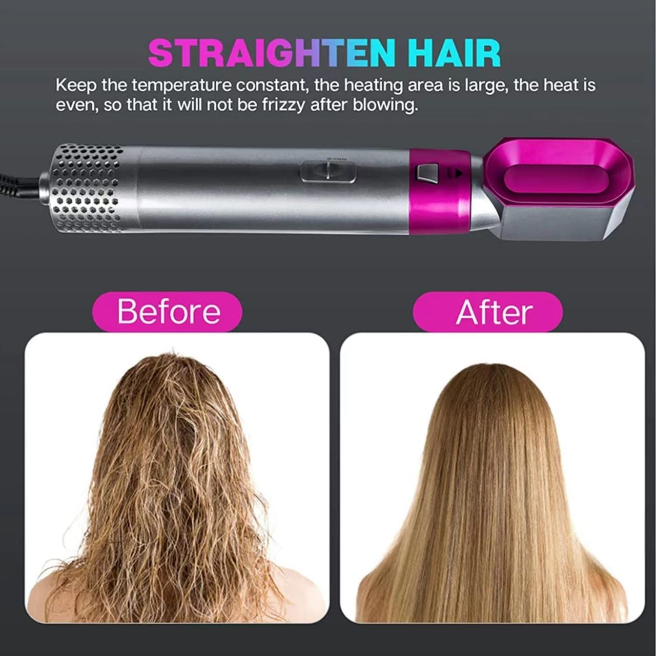 5 in 1 Hot Air Styler & Dryer Brush - Image 7