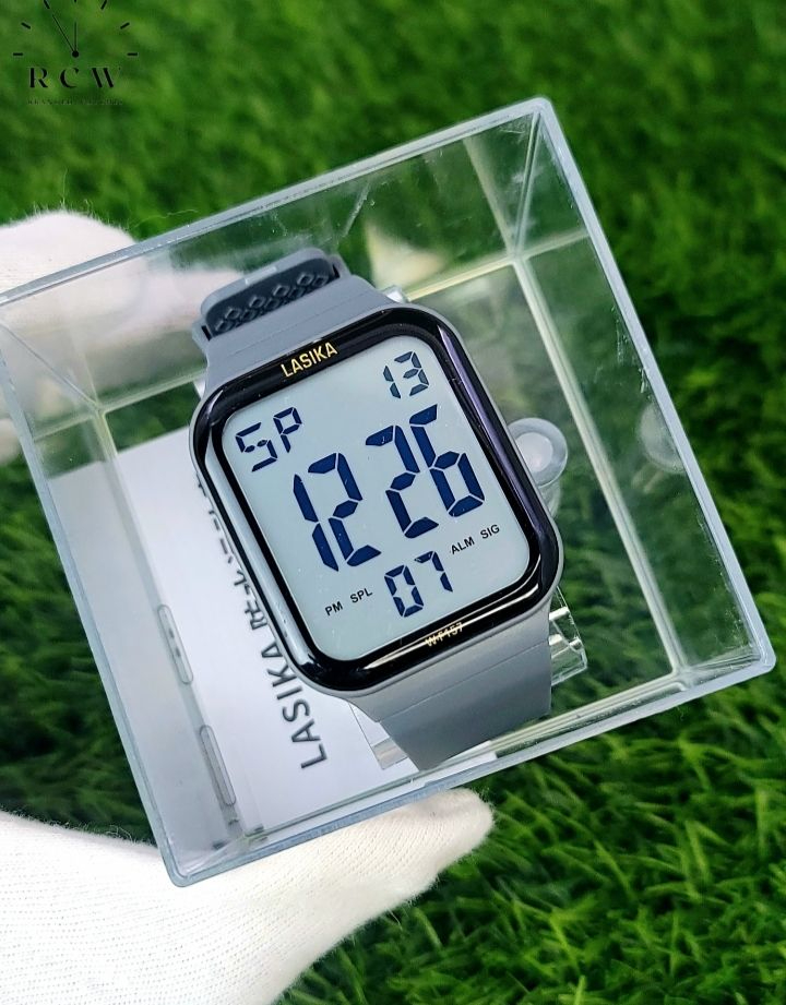 Imported Digital Sports Watch with Alarm & Date - Image 5